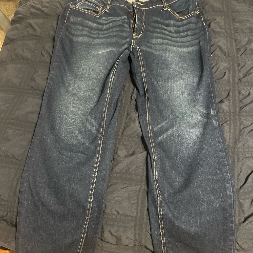 Time and Tru Indigo Straight Jeans